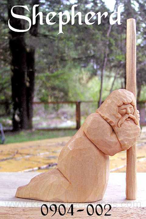 carvings of shepherds